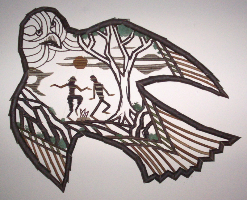 Peace Falcon art by Paul Downs